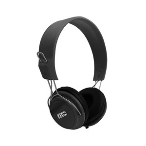 Auricular Gtc Estereo Hsg-182 Con Microfono Negro